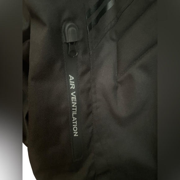 Mens Alpha Cycle Gear Biker Jacket with Pads Size 2XL - Picture 10 of 10